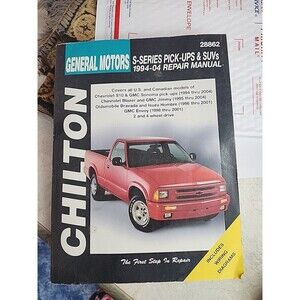 Chilton GM S-Series Pickups & SUVs 1994-2004 Haynes Repair Manual